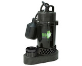 Eco-Flo Products SPP33W 1/3 HP Anodized Aluminum/Thermoplastic Sump Pump W/ Wide Angle Switch
