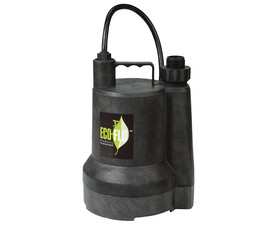 Eco-Flo Products SUP54 1/6 HP Submersible Thermoplastic Construction Utility Pump