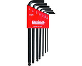 Eklind Tool 13207 7 PC. Long Ball Hex L-Key Sets - 5/64