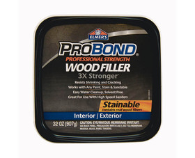 Elmer's P9892 1 Qt. Probond Stainable Wood Filler