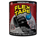 Flex Seal Products TFSBLKR0405 FLEX TAPE BLACK 4IN WIDE X 5 FEET LONG