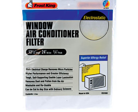 Frost King ES1550 15" X 24" X 1/4" Electrostatic Air Conditioner Filters