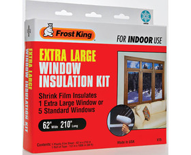 Frost King V75H 62" X 210" Inside Shrink Window Kit - 1 Sheet