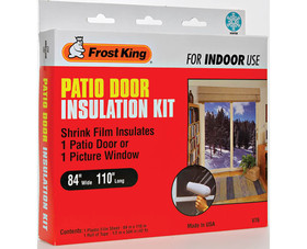 Frost King V76H 84" X 110" Inside Shrink Window Kit - 1 Sheet