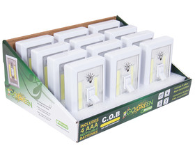 Go Green Power GG-113-SWLT COB LED Light Switch - 12 Pack