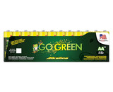Go Green Power 24011 AA Alkaline Batteries - 24 Pack