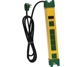 Go Green Power GGR-26114 6 Outlet Metal Surge Protector