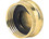 Gilmour 805034-1001 Brass Hose Cap - 2 Per Card