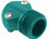 Gilmour 805054-1002 1/2" Male Poly Hose Repair Ends