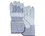 Gloves  Leather Palm Glove With Safety Cuff - Long
