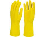 Gloves 9640S Yellow Latex Gloves - Small