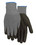 Gloves 9655L Black Foam Ccoated Nylon Gloves Large