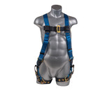 General Work Products H212100031.2XL Top Black Bottom Full Body Harness W/ 5 Point Adjustment + Dorsal D Ring Side D Ring Gromet Straps