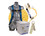 General Work Products V5501 Roofing Bucket Complete Kit 5 PT Harness 50' Lifeline W/ Rope Grab, Lanyard, & Roof Anchor
