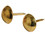Hillman Group 122682 Round Large Head Brass Furniture Nails