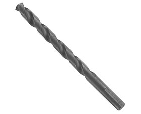 High Speed Bits BL2151 3/8"Black Oxide High Speed Drill Bit - Carded