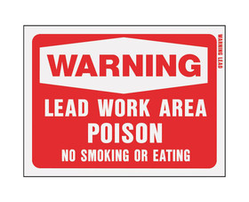 HY-KO Products 20647 9"X12" X 12" Signs - Warning Work Area