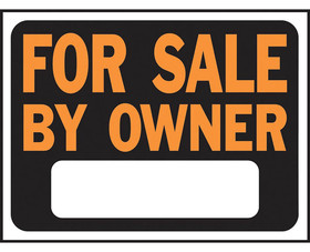 HY-KO Products 3007 9" X 12" Signs - For Sale By Owner