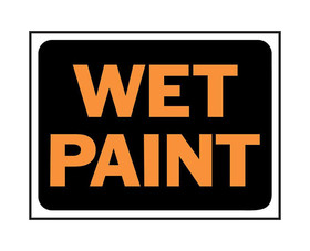 HY-KO Products 3032 9" X 12" Signs - Wet Paint