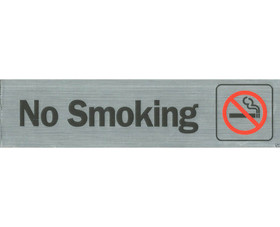 HY-KO Products 472 2" X 8" Signs - No Smoking With Symbol