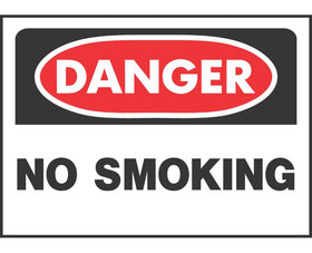 HY-KO Products 515 10" X 14" OSHA Signs - Danger No Smoking