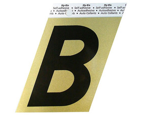 HY-KO Products GG25B 3-1/2" Gold Letter - B