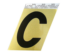 HY-KO Products GG25C 3-1/2" Gold Letter - C