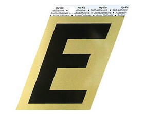 HY-KO Products GG25E 3-1/2" Gold Letter - E