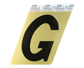 HY-KO Products GG25G 3-1/2" Gold Letter - G