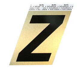 HY-KO Products GG25Z 3-1/2" Gold Letter - Z