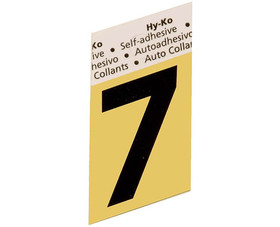 HY-KO Products GR107 1-1/2" Gold Number - 7