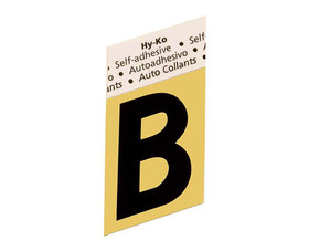 HY-KO Products GR10B 1-1/2" Gold Letter - B