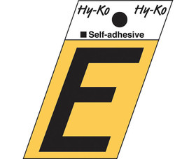 HY-KO Products GR10E 1-1/2" Gold Letter - E
