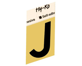 HY-KO Products GR10J 1-1/2" Gold Letter - J