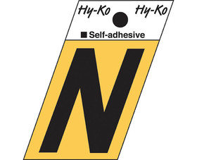 HY-KO Products GR10N 1-1/2" Gold Letter - N