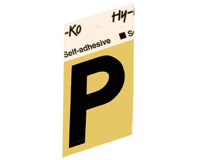 HY-KO Products GR10P 1-1/2" Gold Letter - P