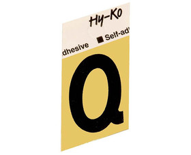 HY-KO Products GR10Q 1-1/2" Gold Letter - Q