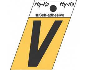 HY-KO Products GR10V 1-1/2" Gold Letter - V