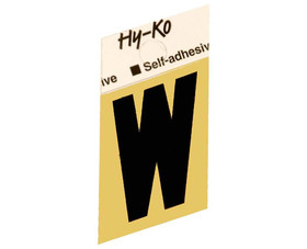 HY-KO Products GR10W 1-1/2" Gold Letter - W