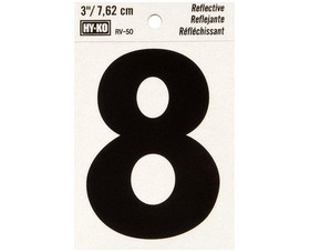 HY-KO Products RV-50/8 3" Reflective Vinyl - 8