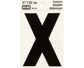 HY-KO Products RV-50/X 3" Reflective Vinyl - X