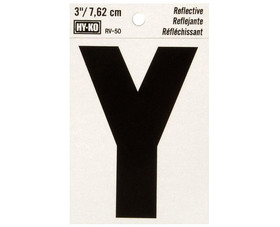 HY-KO Products RV-50/Y 3" Reflective Vinyl - Y