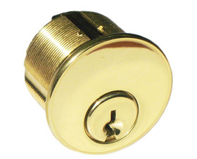 Ilco  15/16" Ilco Mortise Cylinder AR1 Keyway Brass
