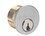 Ilco 7205AA1-26D-KD 1-1/4" Ilco Mortise Cylinder Arrow Keyway Chrome Finish