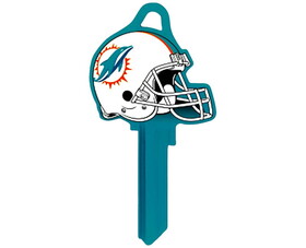 Ilco HEL-KW1-DOLPHINS Nfl Helmet Keys Carded Dolphins Kw1