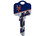 Ilco KWI-MLB-METS 5 Pack KW1 Key Blanks - Mets Logo