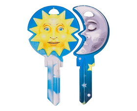 Ilco KW-MATES-SUNMOON Key Mates Sun Moon Kw1 2 Keys/ Card