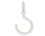 Impex/OOK 534102 7/8" White Cup Hooks - Carded