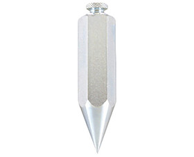 Johnson Level 08 8 Oz. Plumb Bob Steel Hex