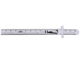 Johnson Level  6" Stainless Steel Pocket Ruler